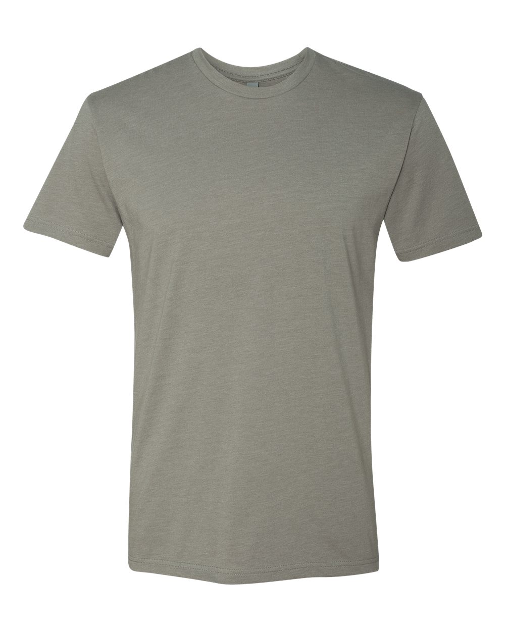 Unisex CVC Crewneck T-Shirt - Stone Gray