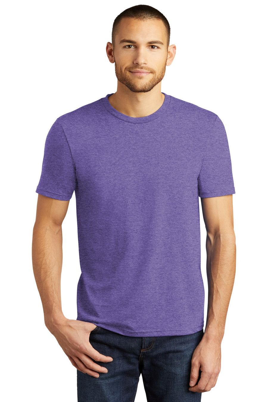 Unisex Perfect Tri Tee - Purple Frost