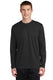 Sport-Tek ST340LS - Unisex PosiCharge RacerMesh Long Sleeve Tee - Black