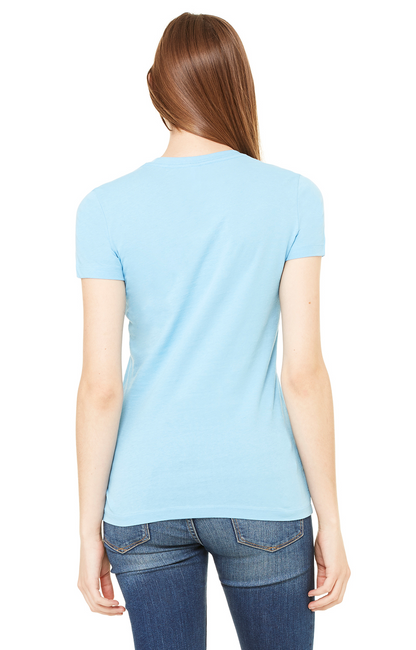 Women's Junior Fit Favorite T-Shirt - Ocean Blue
