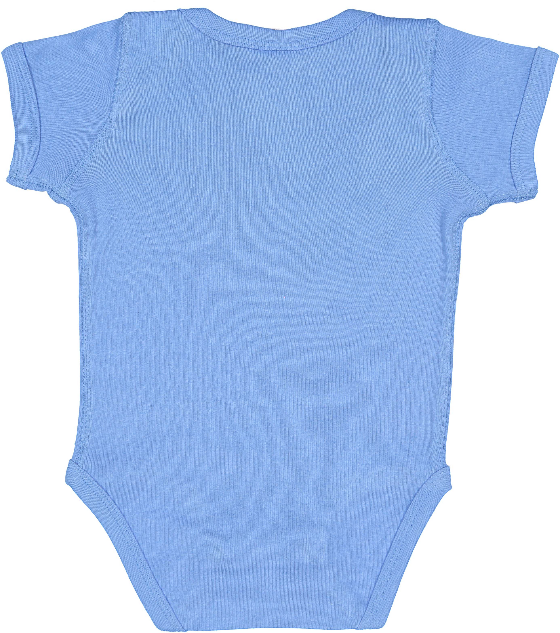 Infant Baby Rib Bodysuit - Carolina Blue