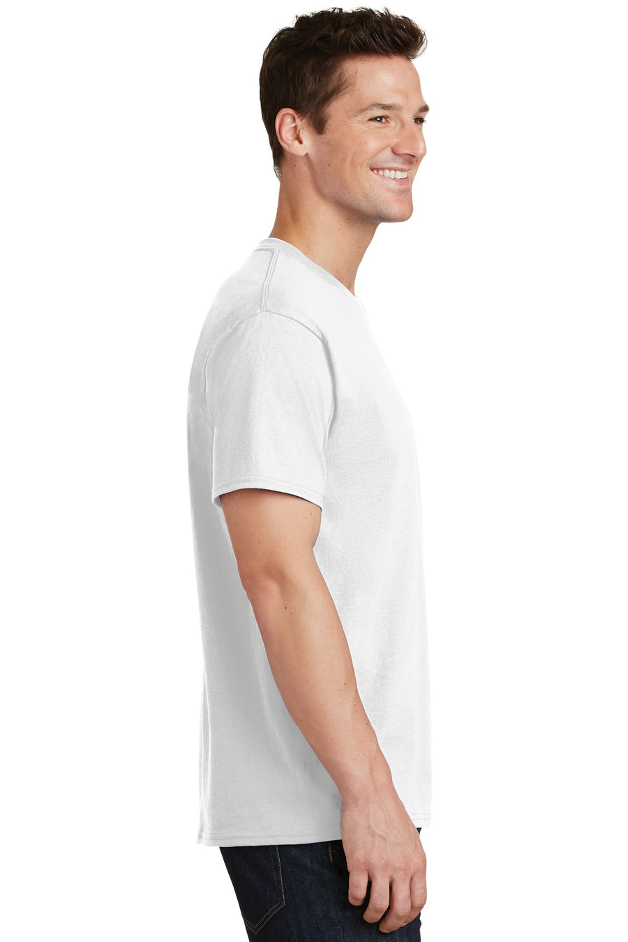 Unisex Core Cotton Tee - White