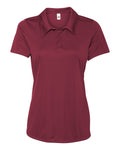 Women's Performance 3-Button Sport Shirt - Sport Maroon
