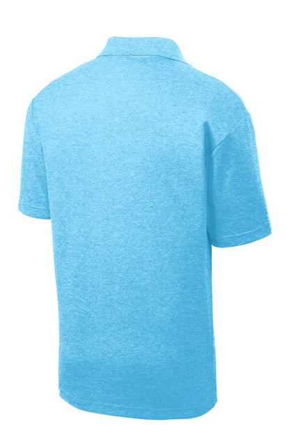 Men's PosiCharge RacerMesh Polo - Pond Blue Heather