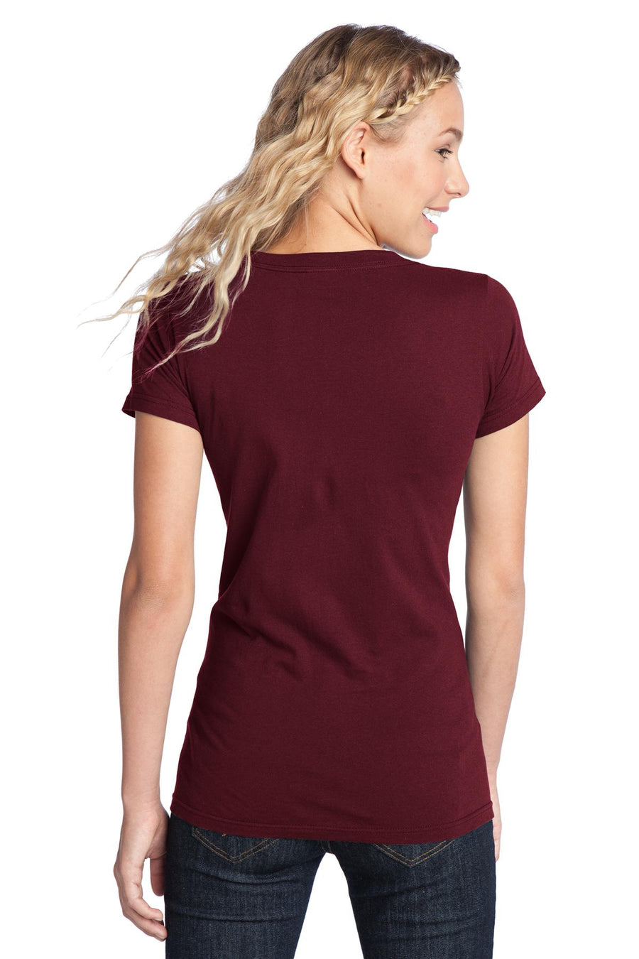 Women's Fitted The Concert Tee - Maroon