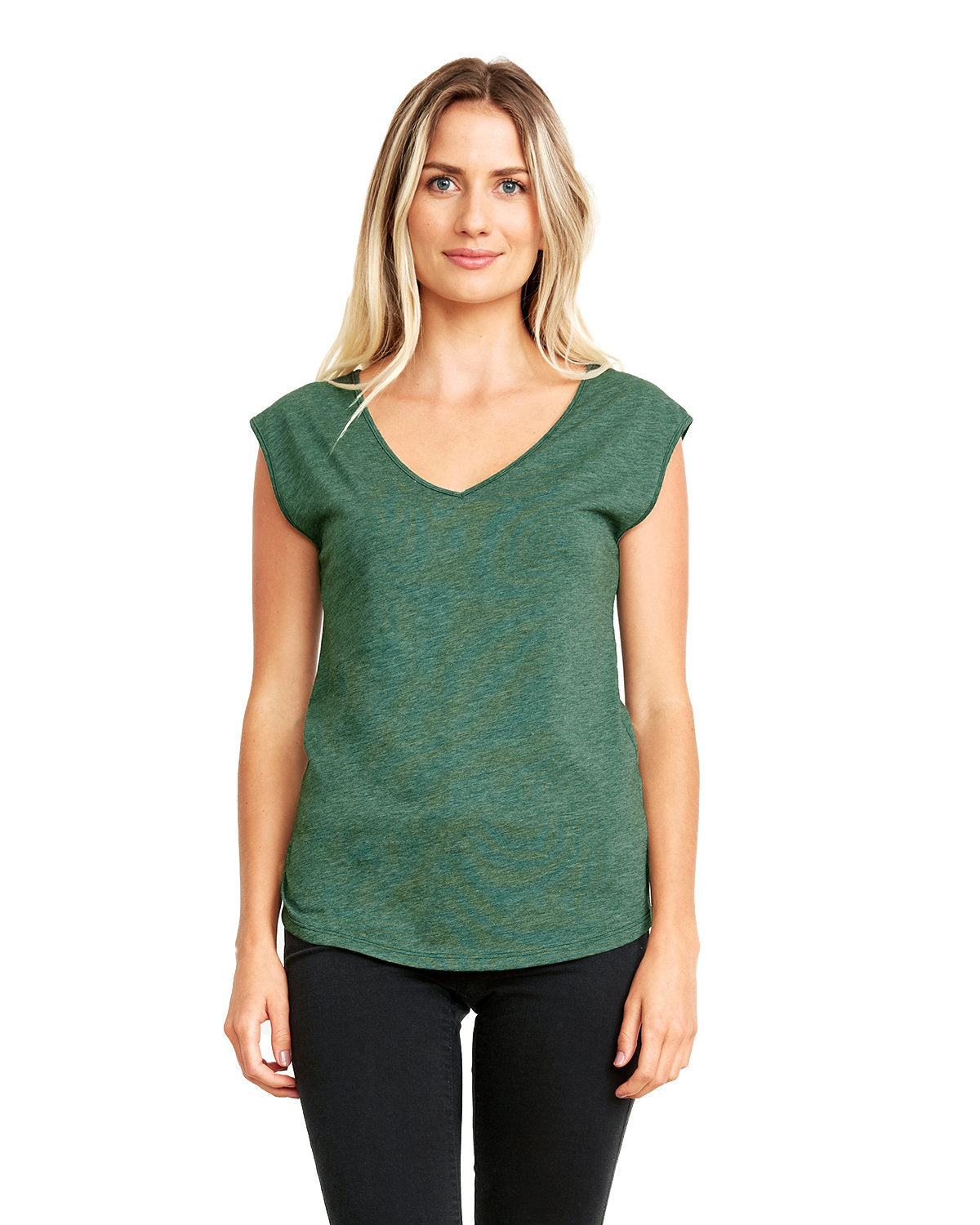 Women's Festival Sleeveless V - Royal Pine
