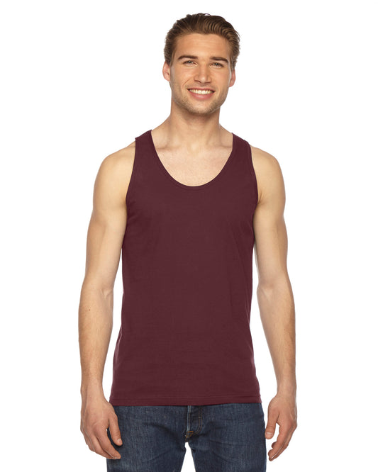 Unisex Fine Jersey Tank - Truffle