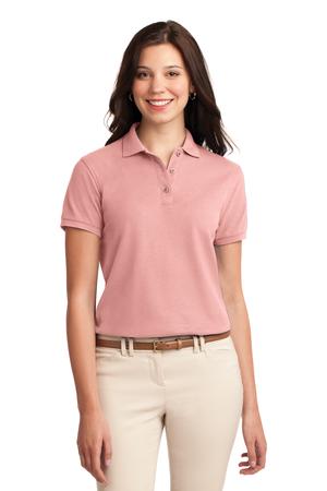 Women's Silk Touch Polo - Light Pink