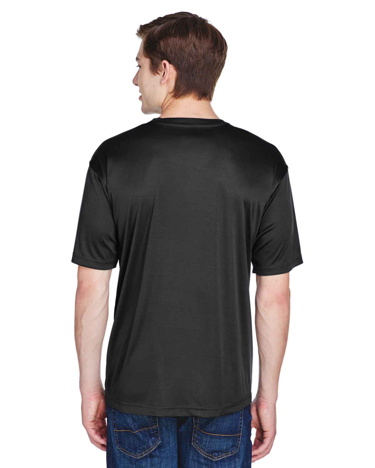 Men's Cool & Dry Basic Performance T-Shirt - Black