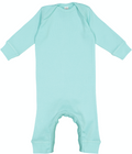 Infant Long-Sleeve Baby Rib Coverall - Chill