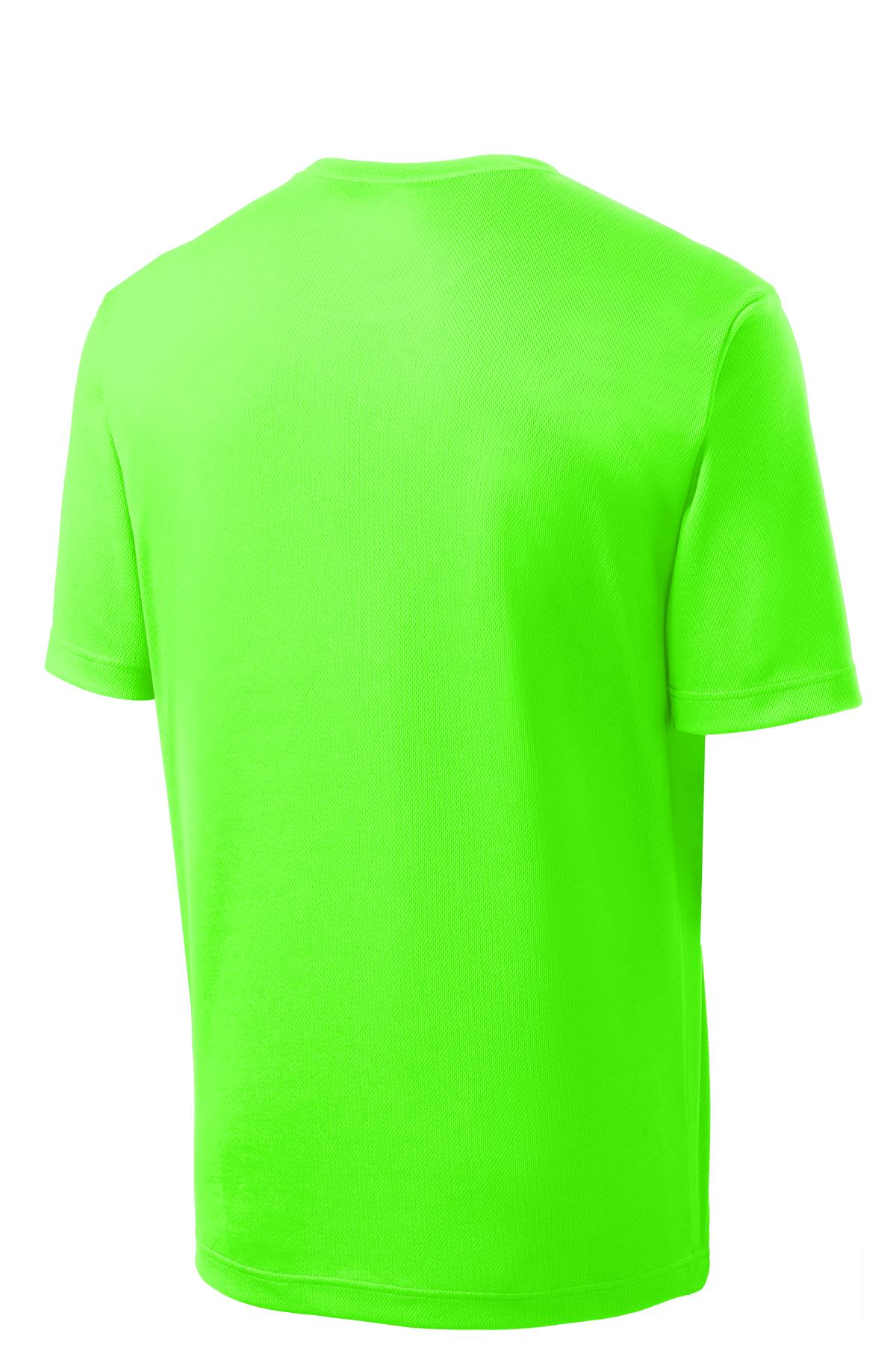 Unisex PosiCharge RacerMesh Tee - Neon Green