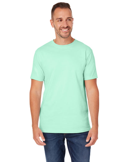Men's 100% Organic Cotton Classic Short-Sleeve T-Shirt - Sunwashed Mint