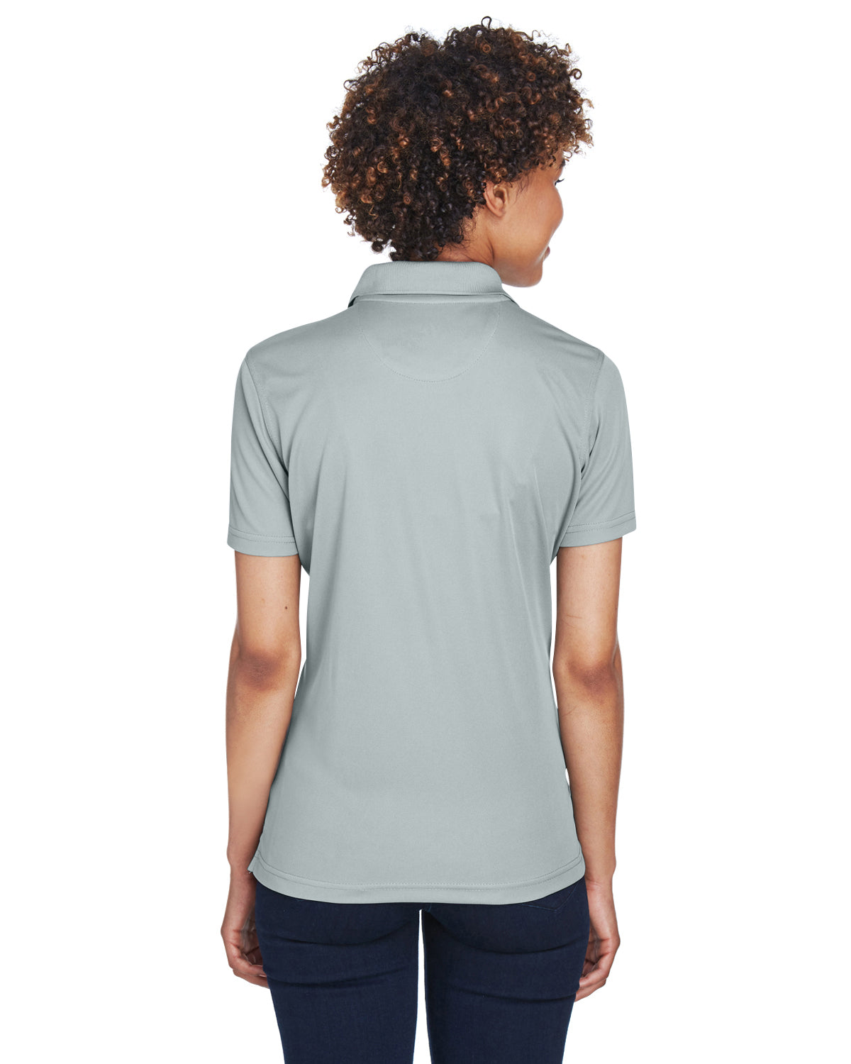 Women's Cool & Dry Mesh Piqué Polo - Silver
