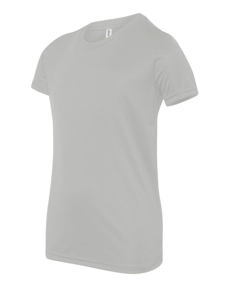 Youth Performance Short-Sleeve T-Shirt - Sport Silver