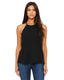 Bella + Canvas 8809 - Women's Flowy High Neck Tank - Black