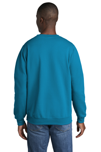 Unisex Core Fleece Crewneck Sweatshirt - Neon Blue