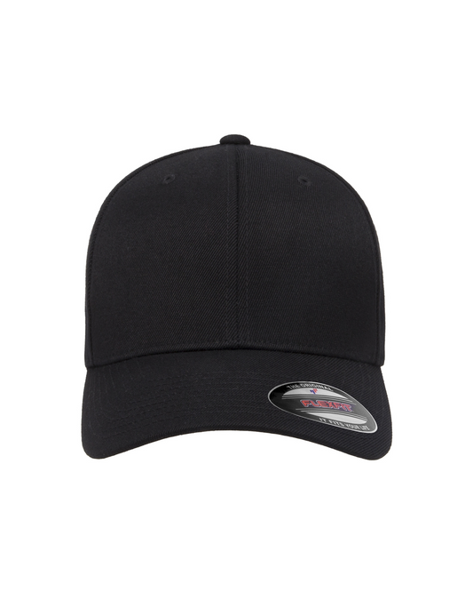 Unisex Wool Blend Cap - Black