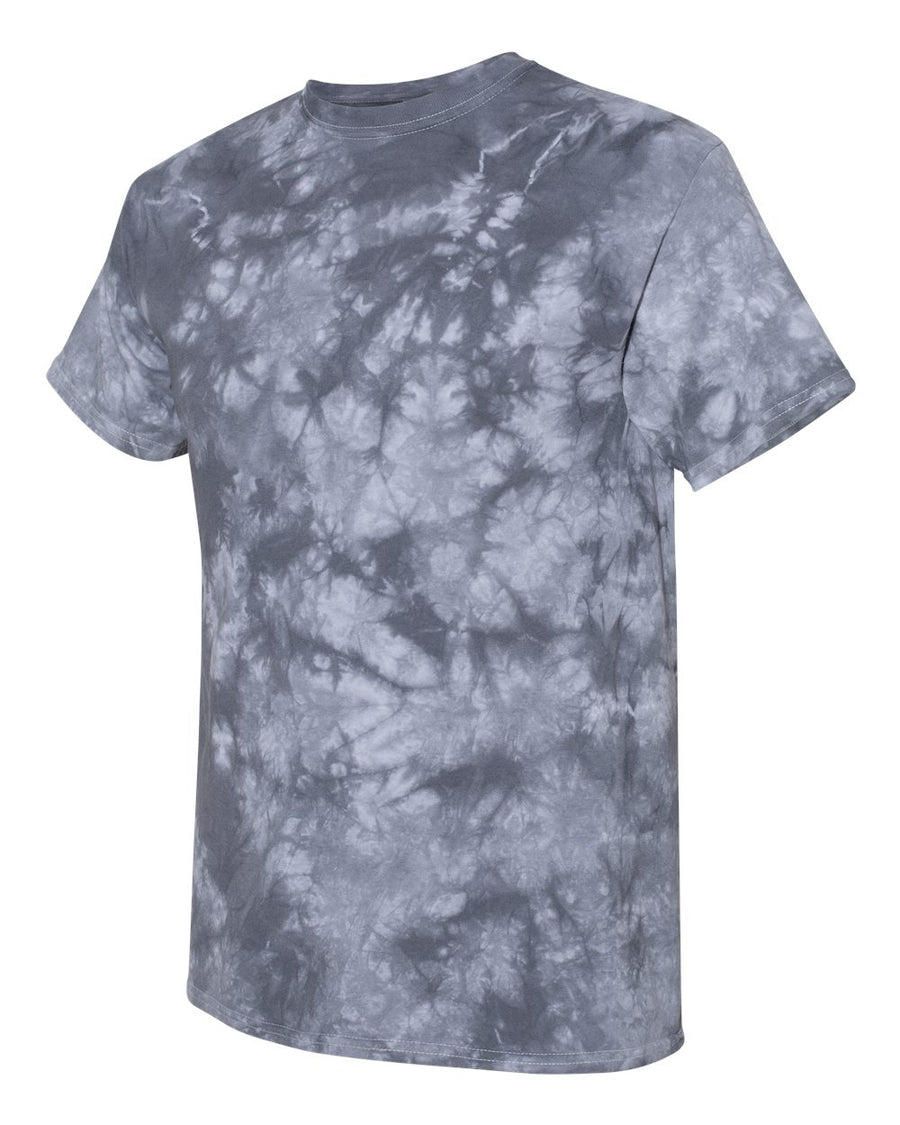 Crystal Tie Dye T-Shirt - Silver