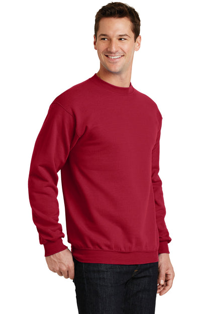 Unisex Core Fleece Crewneck Sweatshirt - Red