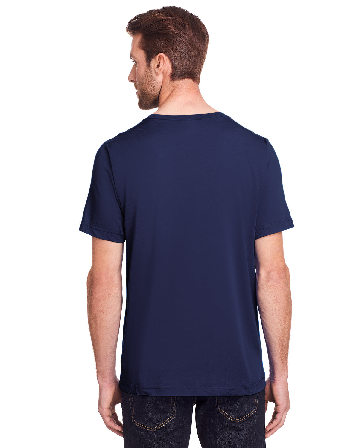 Unisex Fusion ChromaSoft™ Performance T-Shirt - Classic Navy