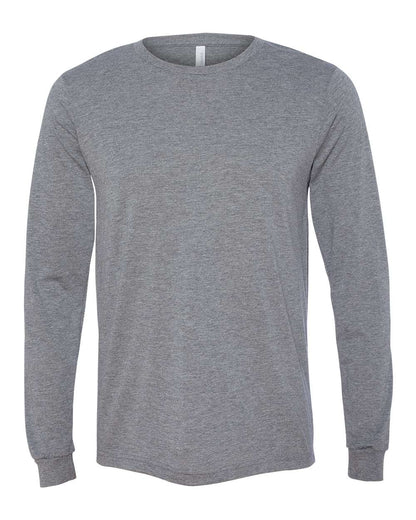 Unisex Jersey Long-Sleeve T-Shirt - Gray Triblend