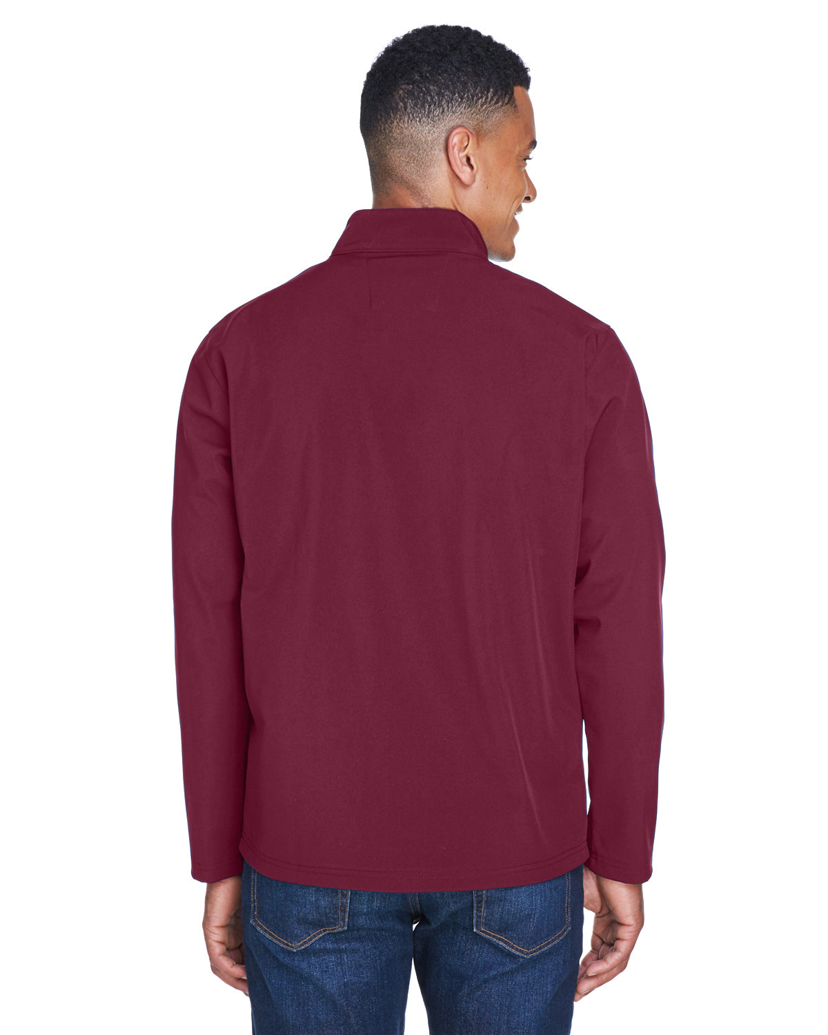 Men's Leader Soft Shell Jacket - Sport Maroon