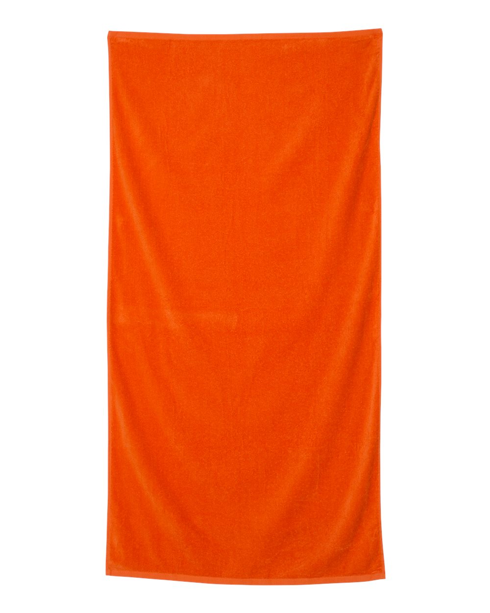 Velour Beach Towel - Orange