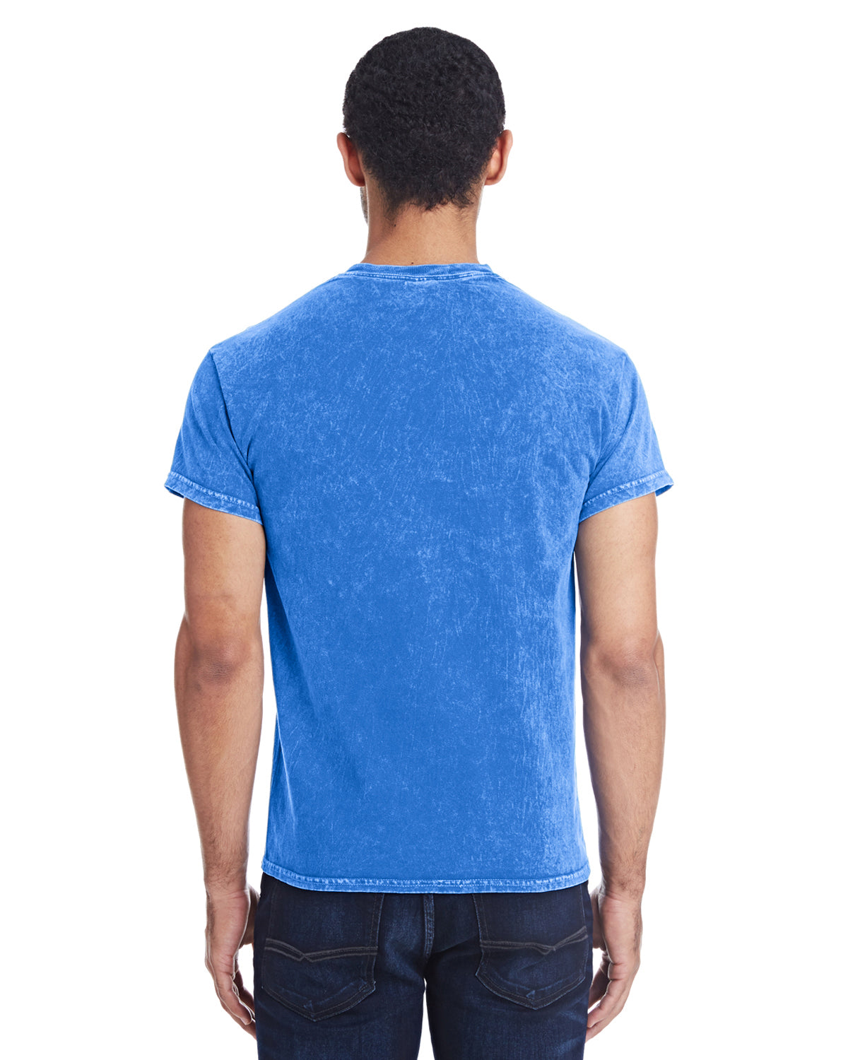 Unisex 100% Cotton Vintage Wash T-Shirt - Mineral Royal