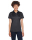 UltraClub 8425L - Women's Cool & Dry Sport Performance Interlock Polo - Black
