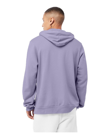 Unisex Sponge Fleece Pullover Hoodie - Dark Lavender