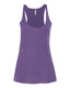 Bella + Canvas 8430 - Women's Triblend Racerback Tank - Purple Triblend