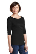 Women's Perfect Weight 3/4-Sleeve Tee - Jet Black