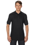 Unisex Premium Cotton®  Double Piqué Polo - Black