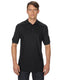 Gildan G828 - Unisex Premium Cotton®  Double Piqué Polo - Black