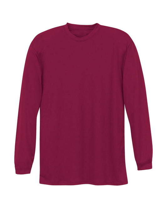 Men's Cooling Performance Long Sleeve T-Shirt - Cardinal
