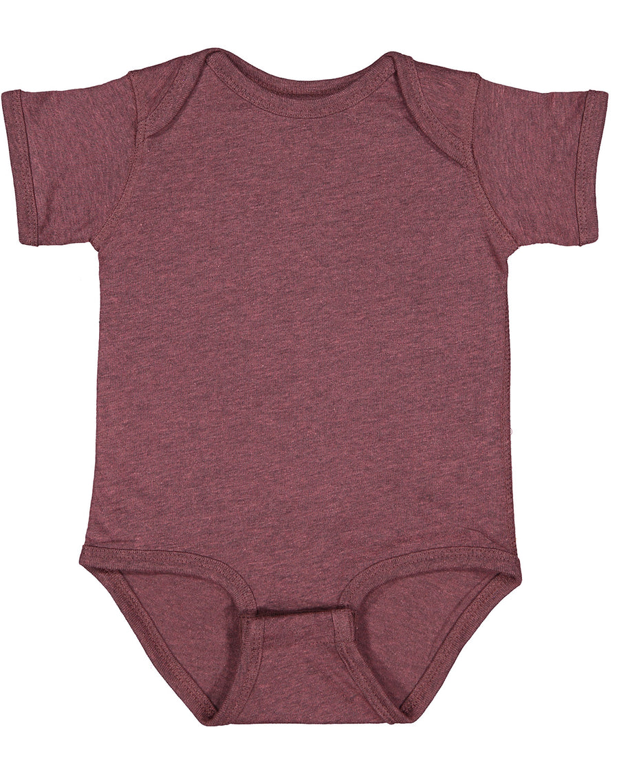 Infant Fine Jersey Bodysuit - Sangria Blackout