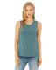 Bella + Canvas B6003 - Women's Jersey Muscle Tank - Heather Deep Teal