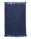 Q-Tees T100 - Fringed Fingertip Towel - Navy