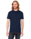American Apparel BB401 - Unisex Poly-Cotton USA Made Crewneck T-Shirt - Navy