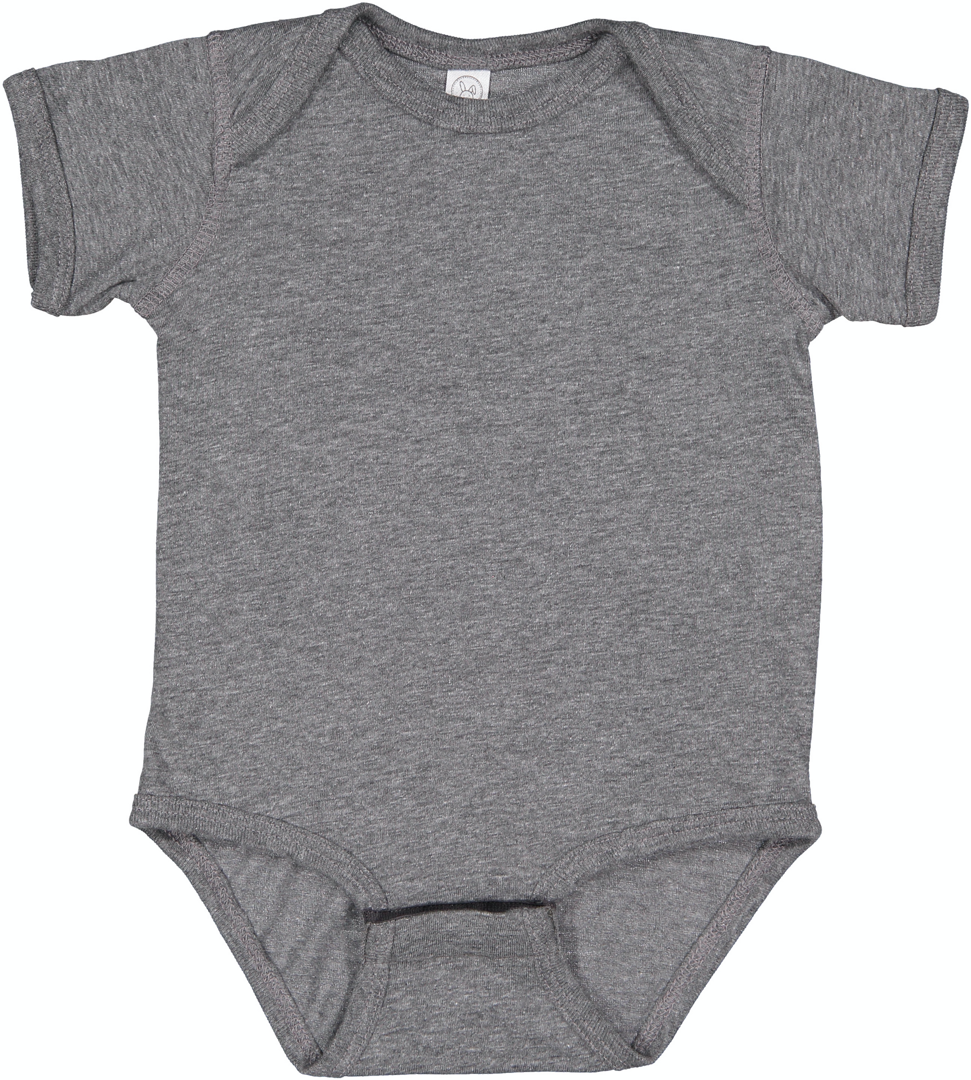 Infant Fine Jersey Bodysuit - Granite Heather