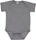 Rabbit Skins 4424 - Infant Fine Jersey Bodysuit - Granite Heather