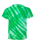 Youth One Color Tiger Stripe T-Shirt - Kelly