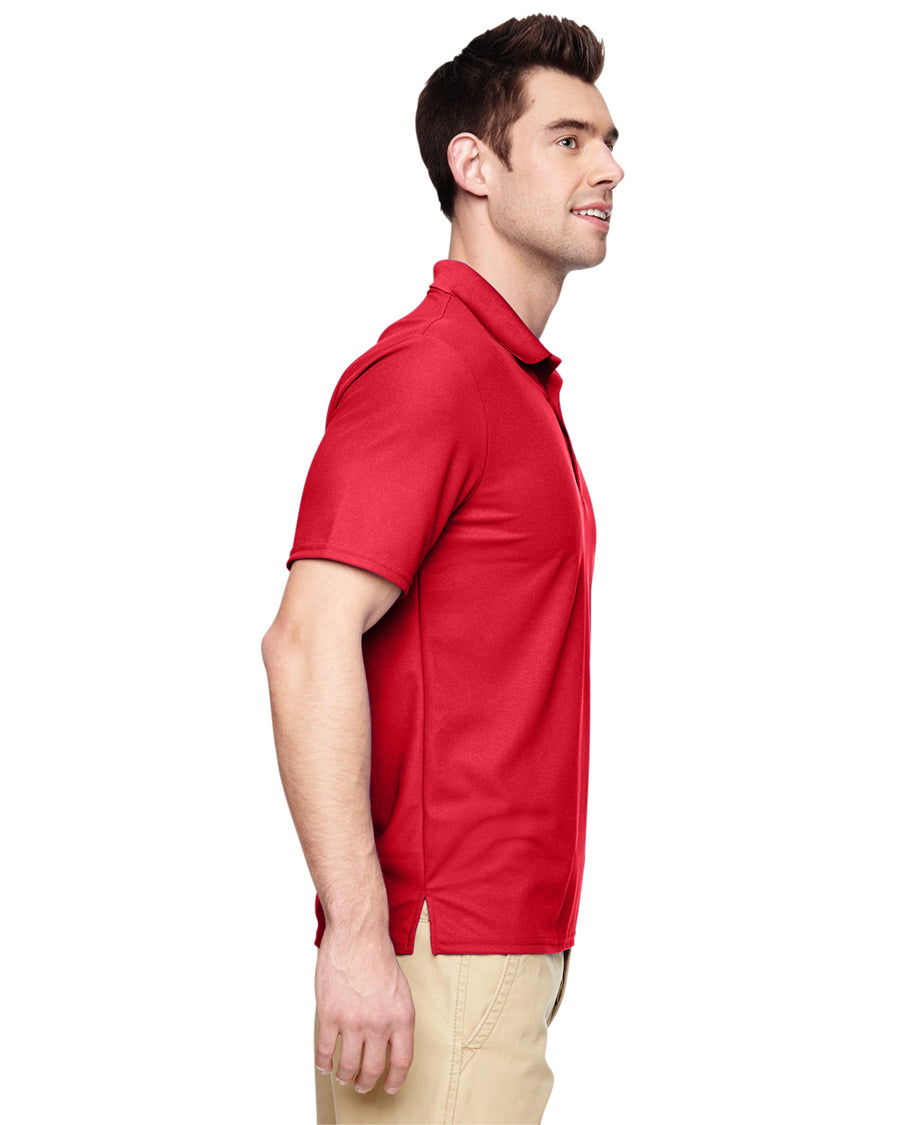 Unisex Performance® Double Piqué Polo - Red