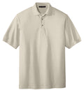 Unisex Silk Touch Polo - Light Stone