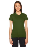 Women's Fine Jersey Short-Sleeve T-Shirt - Olive
