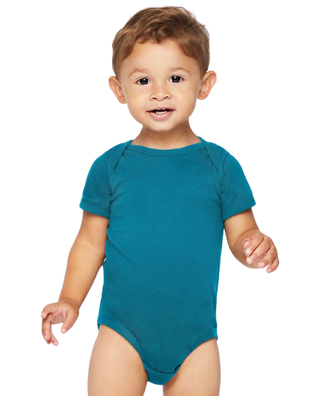 Infant Fine Jersey Bodysuit - Oceanside