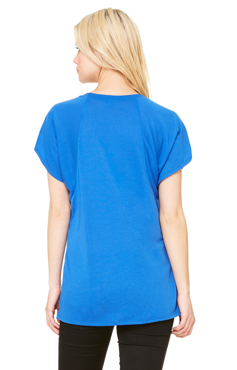 Women's Flowy Raglan T-Shirt - True Royal