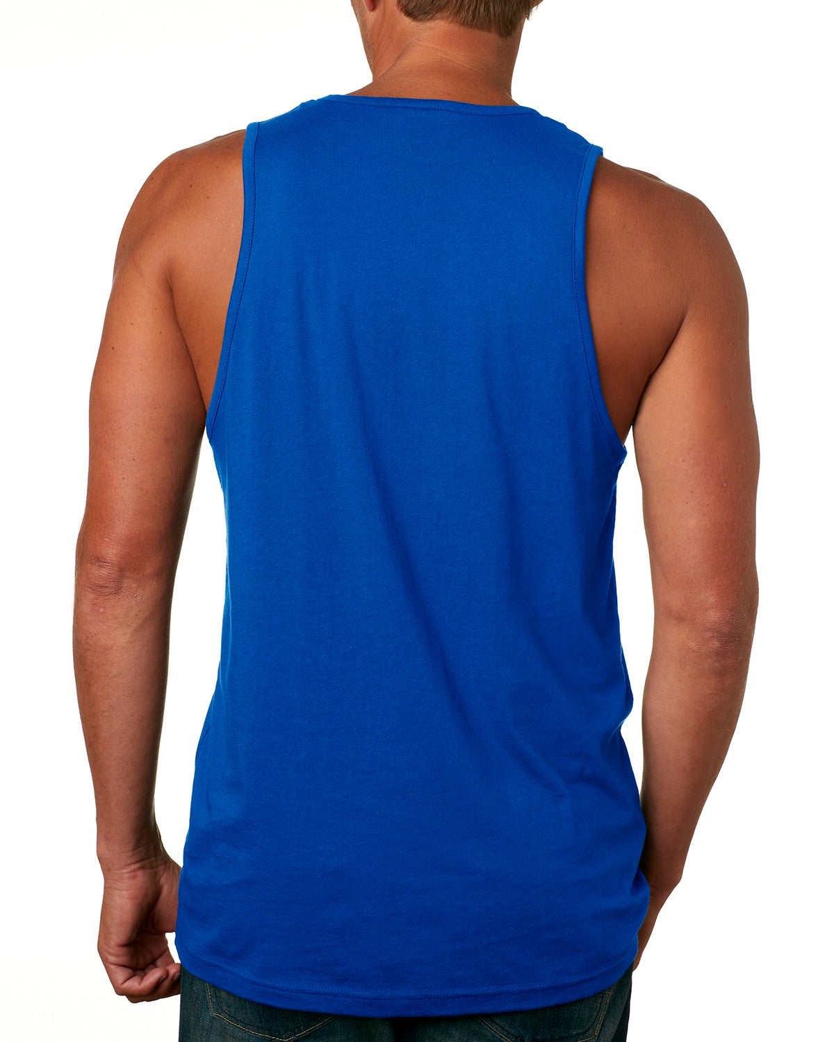 Men's Cotton Tank - Royal
