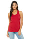 Bella + Canvas B6008 - Women's Jersey Racerback Tank - Red
