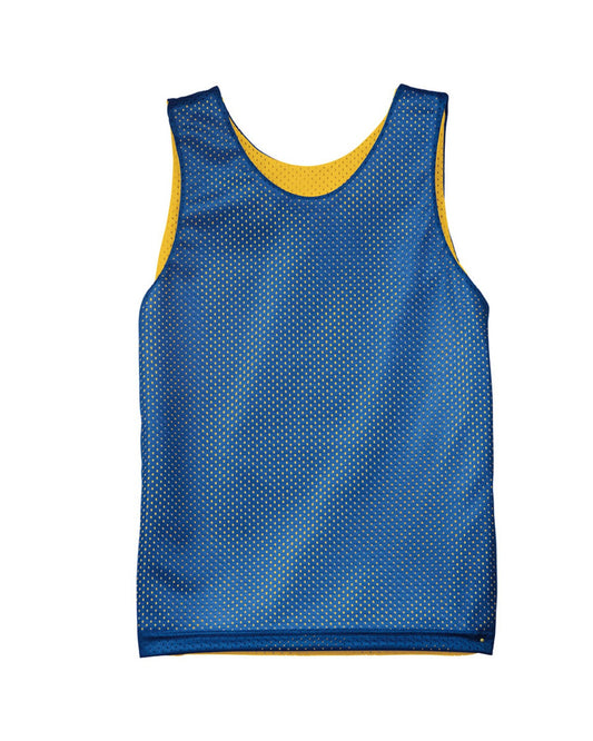 Youth Reversible Mesh Tank - Royal / Gold